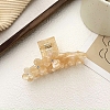 Cellulose Acetate with Crystal Rhinestone Claw Hair Clips PW-WG2E195-03-1