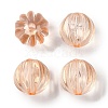 Transparent Acrylic Beads TACR-U008-03D-1