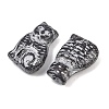Czech Pressed Glass Beads GLAA-I061-02B-2
