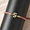 Adjustable Nylon Cord Bracelets X-BJEW-C096-01G-19-3
