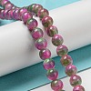Dyed Natural Jade Beads Strands G-F764-01C-2