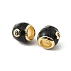 Brass Enamel European Beads KK-CBA9CBD-15G-2