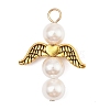 Shell Pearl Pendants PALLOY-JF02943-4