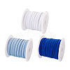 3 Colors Flat Polyester Elastic Cord EC-TA0001-04-2