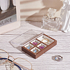 Mini Rectangle Wood Jewelry Presentation Box CON-WH0095-44A-5