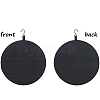 Flat Round Felt Wall Mounted Badge Brooch Organizer Display Boards PW-WG6EADD-03-1