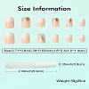 ABS Plastic Full Cover Press On False Nails DIY-CJC0006-15-8
