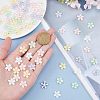 SUPERFINDINGS 4 colors Epoxy Resin Cabochons CRES-FH0001-02-3