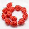 Synthetic Coral Beads Strands CORA-F017-01-3