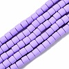 Polymer Clay Bead Strands X-CLAY-T001-C15-2