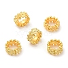 Eco-Friendly Rack Plating Brass Beads KK-A186-08A-G-2