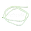 Natural Prehnite Beads Strands G-G106-A26-01-2