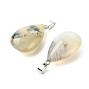 Natural Banded Agate Pendants GG-K002-09S-2