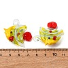 Handmade Lampwork Pendants LAMP-K039-28-3