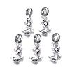 Alloy European Dangle Charms MPDL-N039-024-1