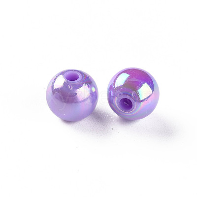 Opaque Acrylic Beads MACR-S370-D8mm-SS2114-1