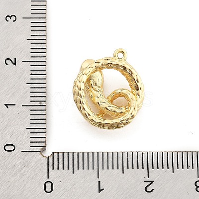 Brass Micro Pave Cubic Zirconia Pendants KK-M321-01G-G01-1