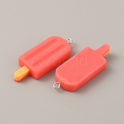 Opaque Resin Pendants RESI-CJC0020-09D-1