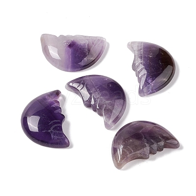 Natural Amethyst Cabochons G-E579-02H-1