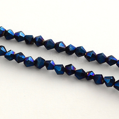 Electroplate Glass Bead Strands EGLA-R094-3mm-03-1