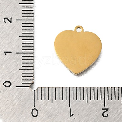 PVD Vacuum Plating 201 Stainless Steel Pendants STAS-C111-15B-1