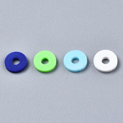 Handmade Polymer Clay Beads CLAY-T019-02B-45-1