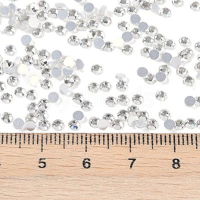 Glass Flat Back Rhinestone RGLA-C002-SS10-001-1
