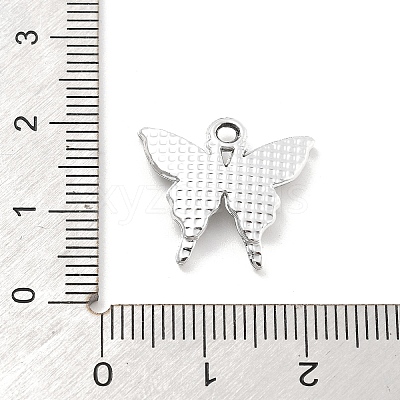 Alloy Rhinestone Pendants FIND-U026-25A-P-1