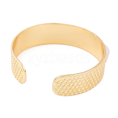 Evil Eye Brass Enamel Wide Open Cuff Bangles for Women BJEW-S147-08G-01-1