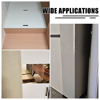 Self-Adhesive PVC Corner Protector Strips DIY-WH0899-990-1