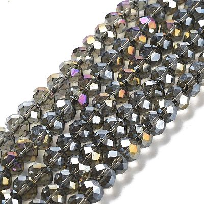 Electroplate Glass Beads Strands EGLA-A044-T3mm-B16-1