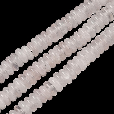 Natural Rose Quartz Beads Strands GG-CBAC08A-A08-01-1