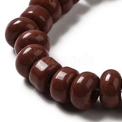 Opaque Glass Beads Strands LAMP-G156-20H-1
