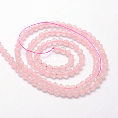 Natural Rose Quartz Beads Strands LS-G-N0195-04-3mm-1