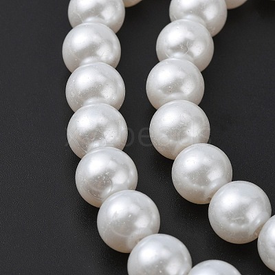 Glass Pearl Beads Strands HY-10D-B01-1-1