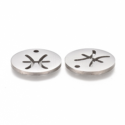 Tarnish Resistant 201 Stainless Steel Pendants STAS-Z001-B-11P-1