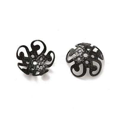 Ion Plating(IP) 304 Stainless Steel Bead Caps STAS-F094-11EB-1