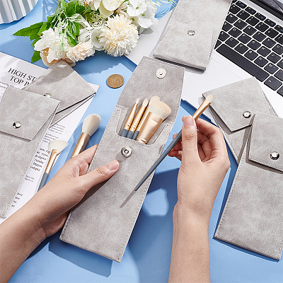 PU Leather Makeup Brush Bag AJEW-WH0258-669A-1