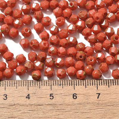 Picasso Baking Paint Glass Seed Beads SEED-A032-02A-03-1