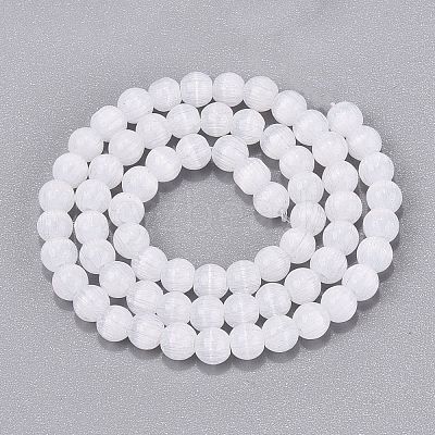 Glass Imitation Cat Eye Beads Strands GLAA-N074-03A-10-1