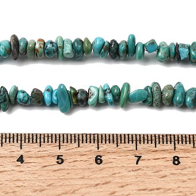 Natural HuBei Turquoise Bead Strands G-H345-A01-03-1