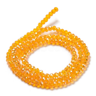 Electroplate Glass Beads Strands LS-EGLA-A034-T2mm-B01-1