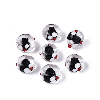 Handmade Lampwork Beads LAMP-Q039-04A-1
