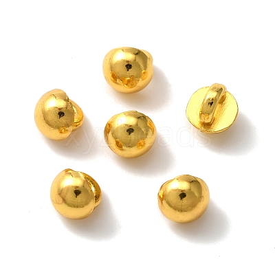 Mini Alloy Shank Buttons BUTT-WH0029-07G-1