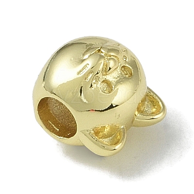 Rack Plating Brass Beads KK-A220-19A-G-1