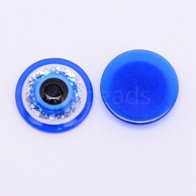 Transparent Flatback Resin Cabochons RESI-WH0009-76G-1