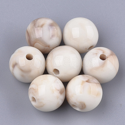 Acrylic Beads OACR-S029-060D-04-1