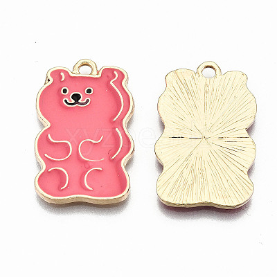 Alloy Enamel Pendants ENAM-S126-029-RS-1
