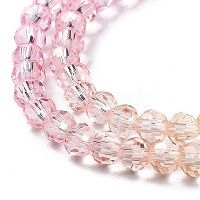 Transparent Glass Beads Strands LS-GLAA-E036-07B-1