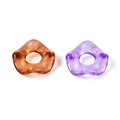 Transparent Acrylic Beads OACR-Q197-06-1